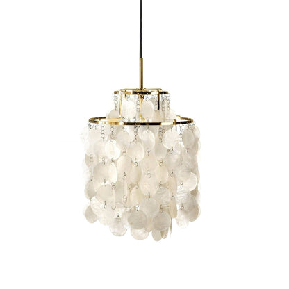 COQUILLE Tiered Shell Chandelier
