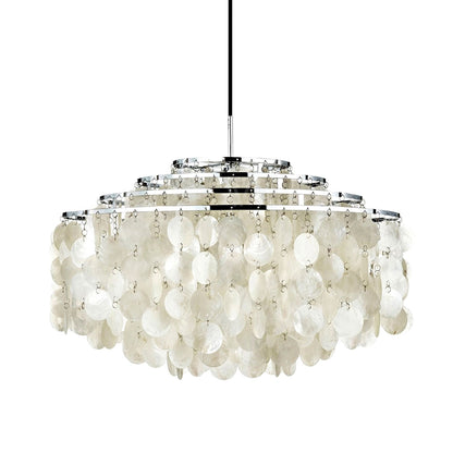 COQUILLE Tiered Shell Chandelier