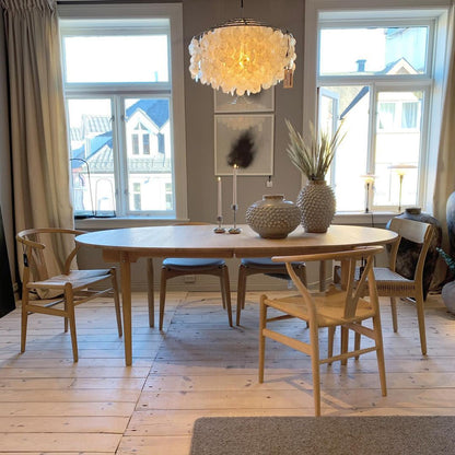 COQUILLE Tiered Shell Chandelier
