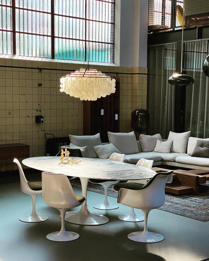 COQUILLE Tiered Shell Chandelier