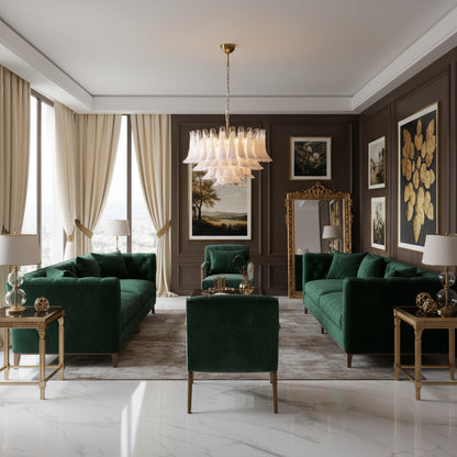 Lunavelle™ Opal Glass Chandelier