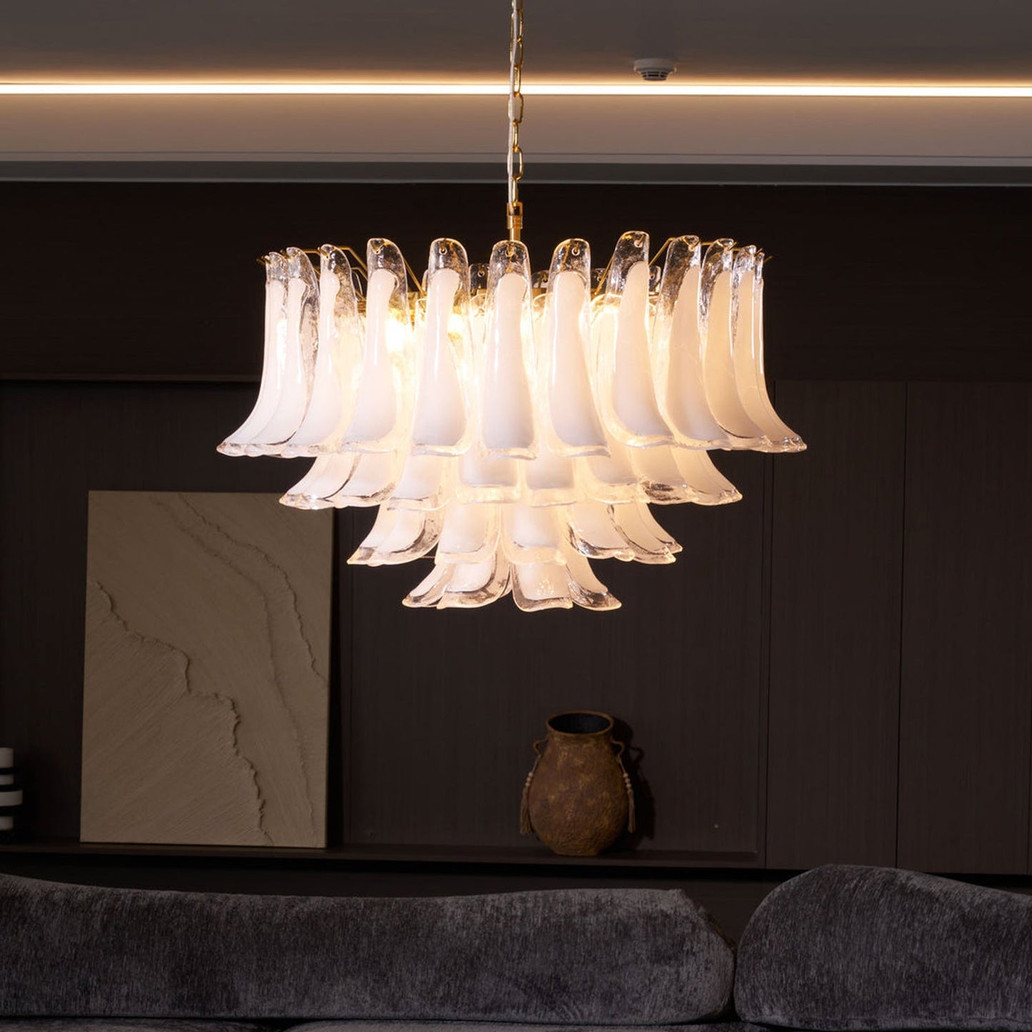 Lunavelle™ Opal Glass Chandelier