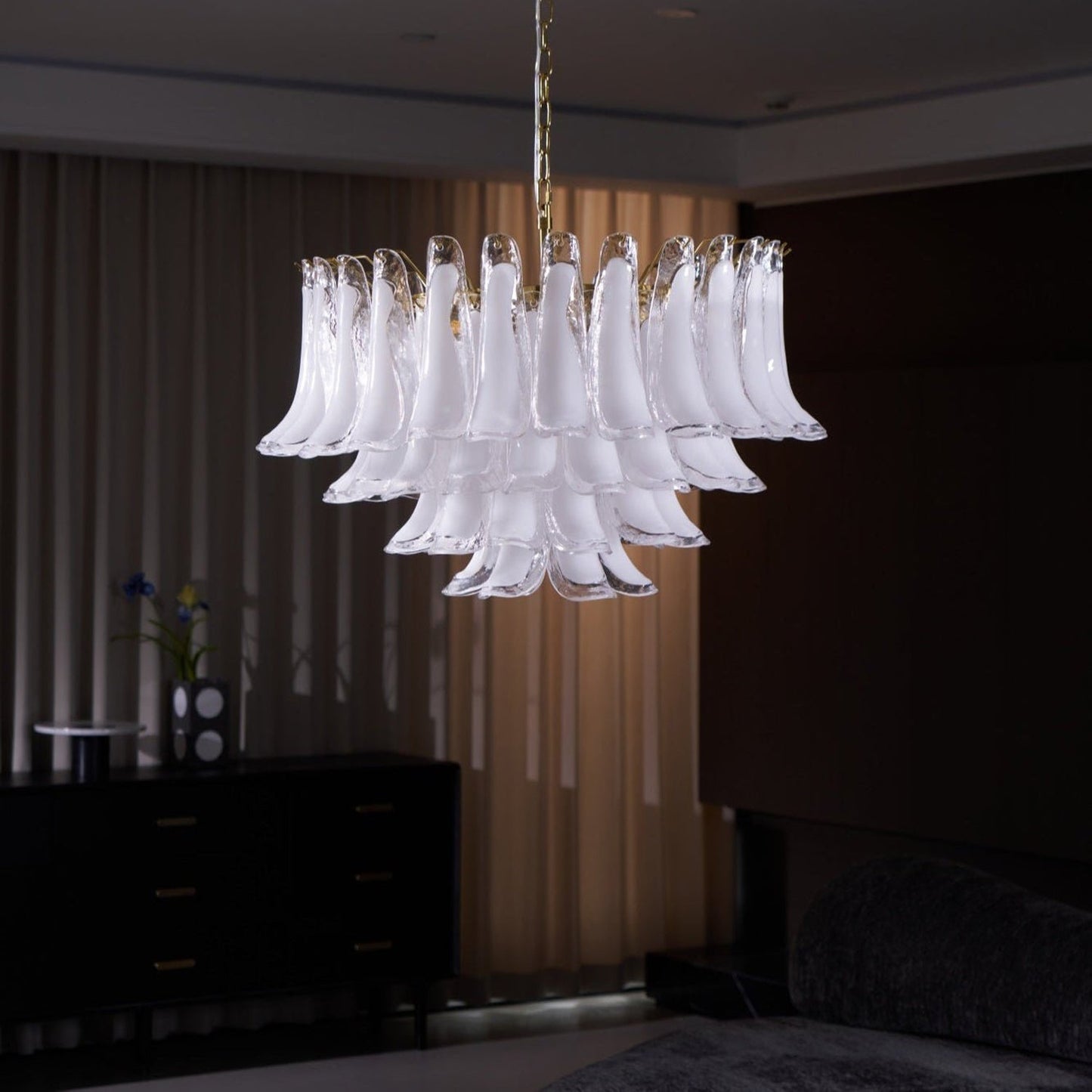 Lunavelle™ Opal Glass Chandelier