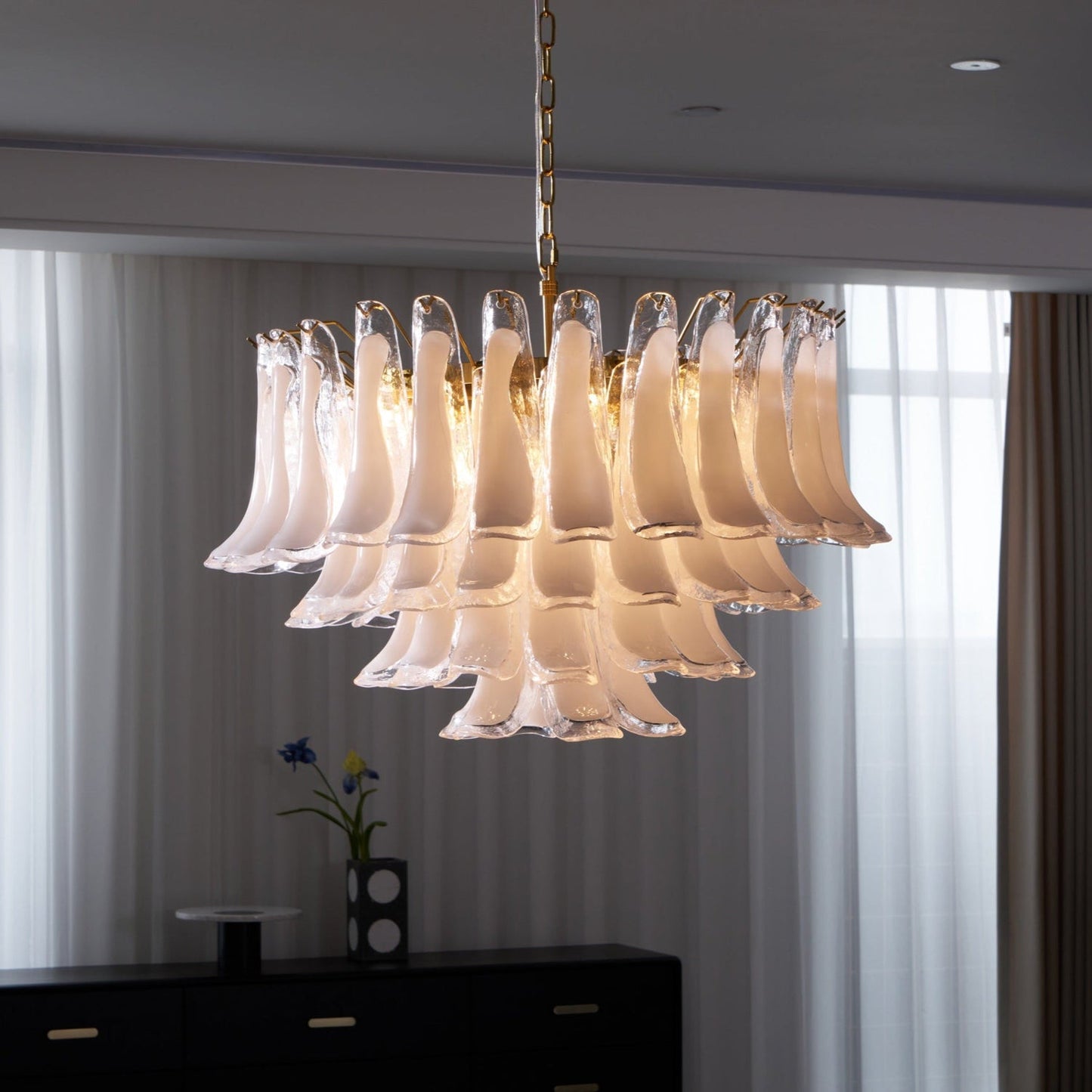 Lunavelle™ Opal Glass Chandelier