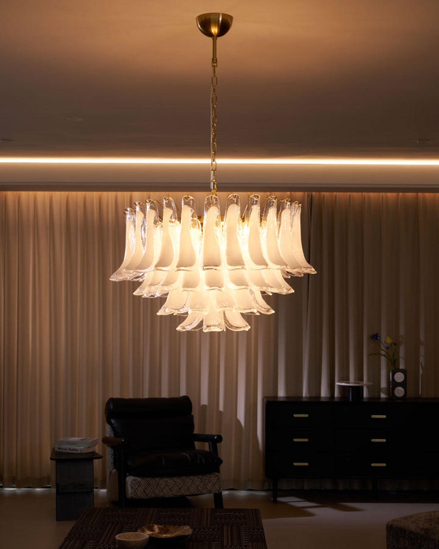 Lunavelle™ Opal Glass Chandelier
