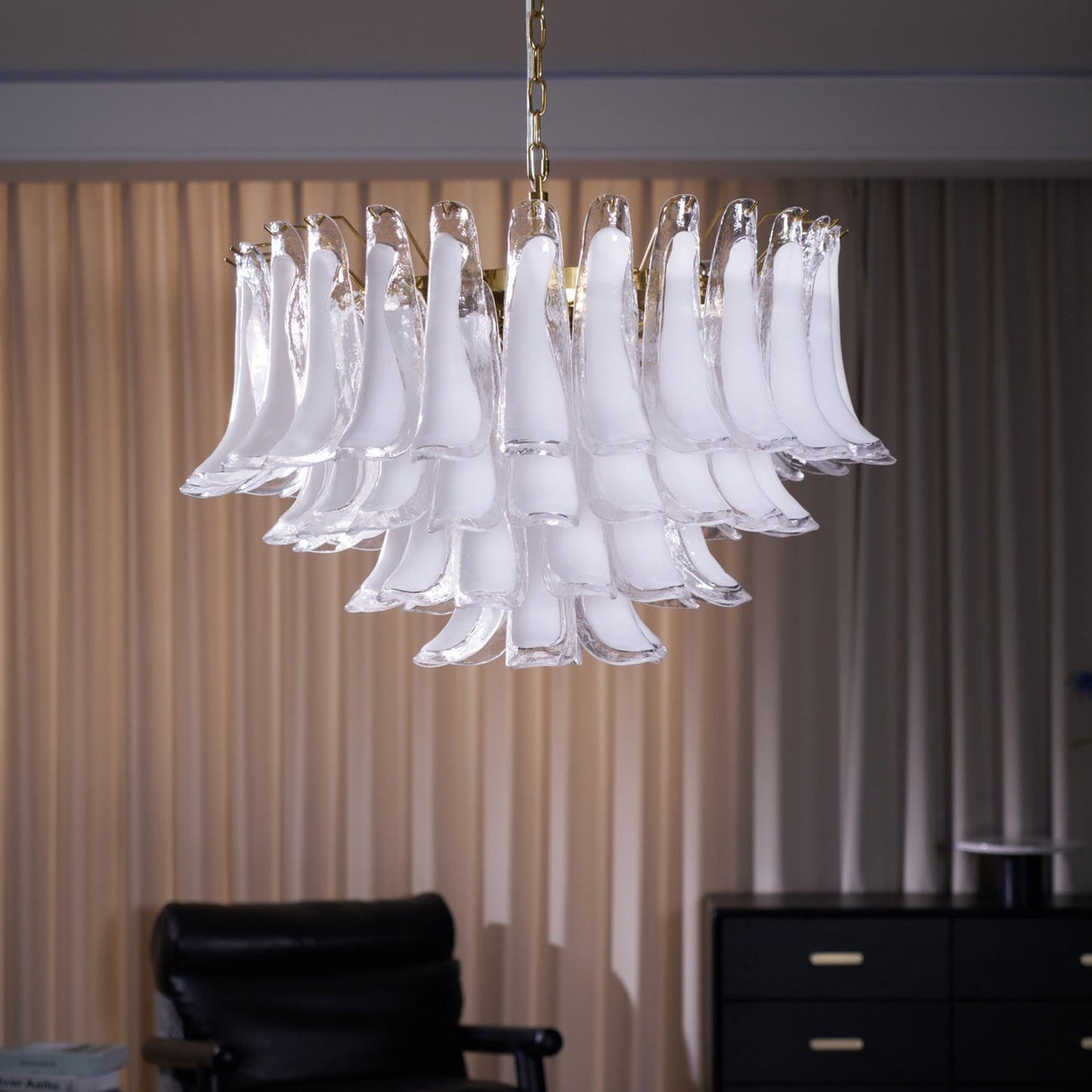 Lunavelle™ Opal Glass Chandelier