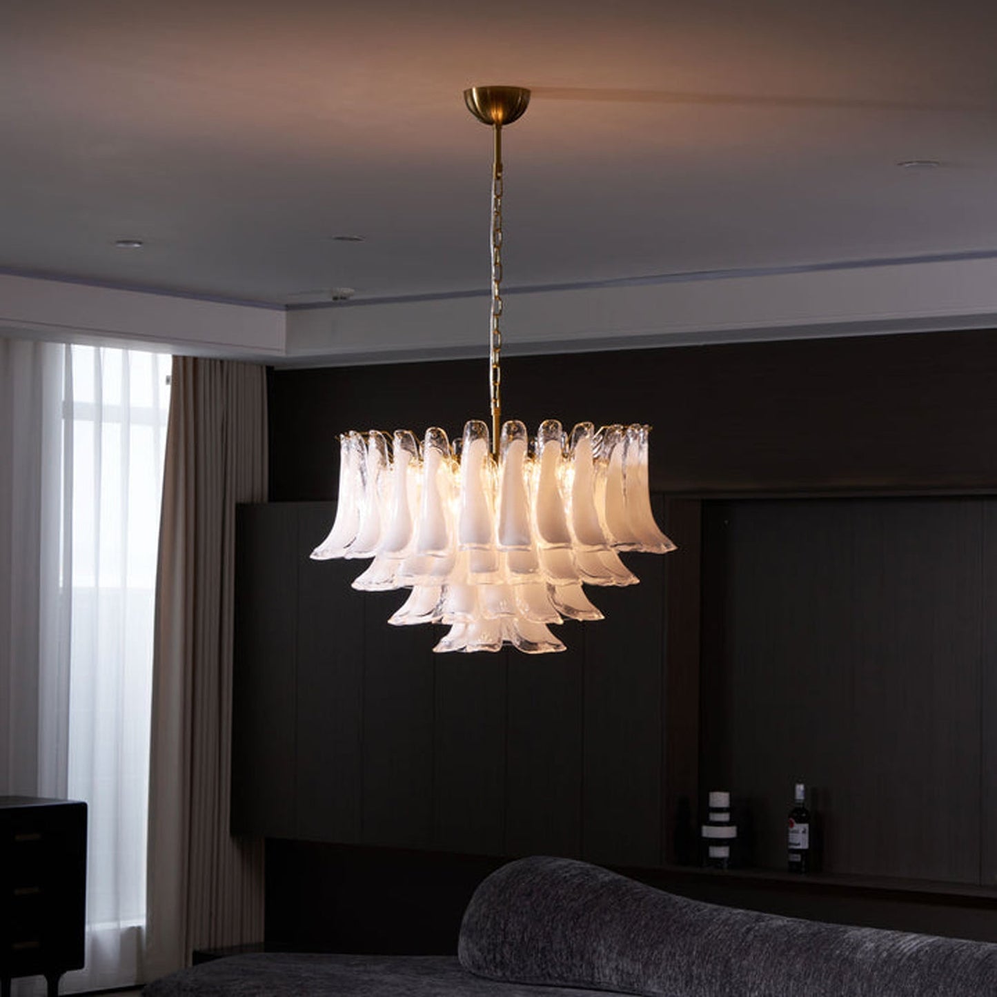 Lunavelle™ Opal Glass Chandelier
