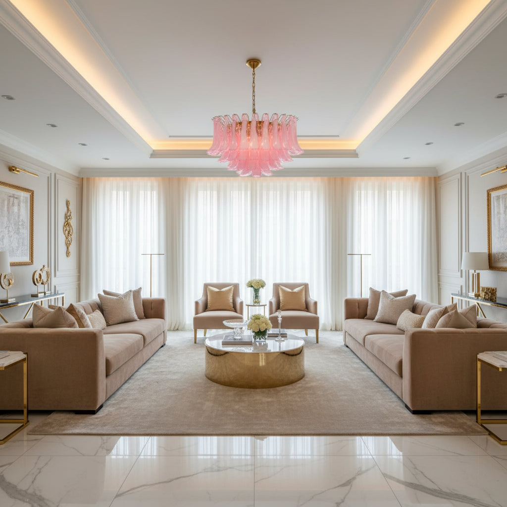 Lunavelle™ Opal Glass Chandelier