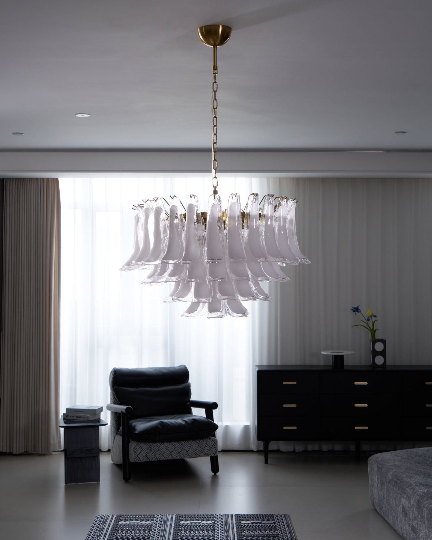 Lunavelle™ Opal Glass Chandelier