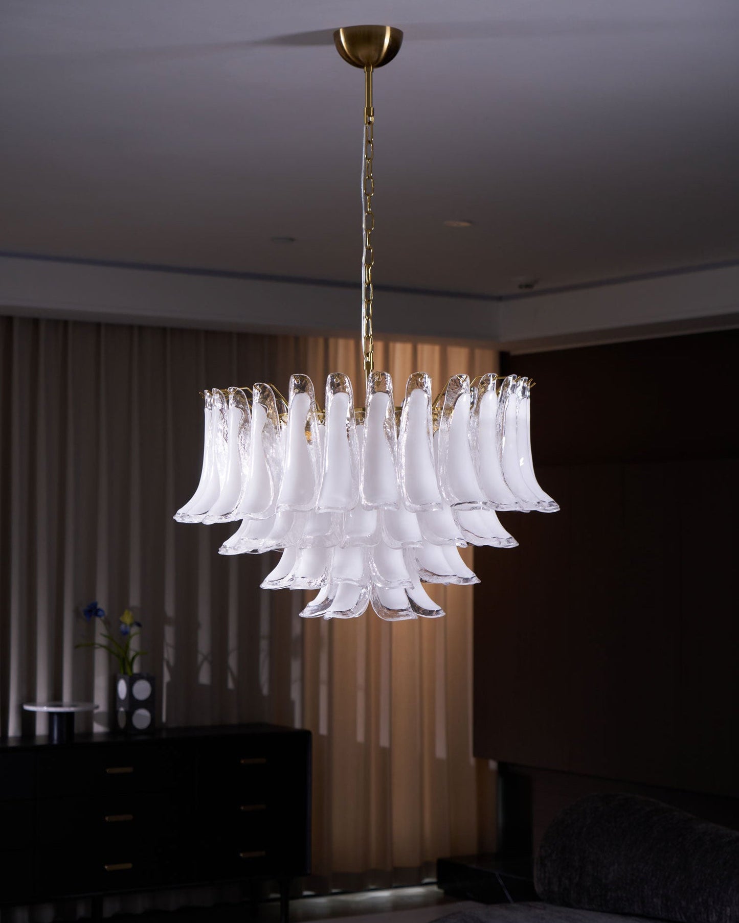 Lunavelle™ Opal Glass Chandelier