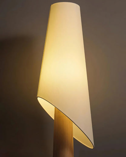 Aurelius Luxury Wooden Floor Lamp