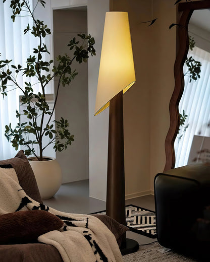 Aurelius Luxury Wooden Floor Lamp