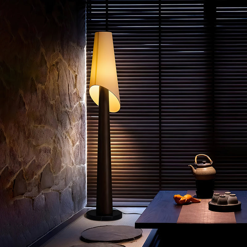 Aurelius Luxury Wooden Floor Lamp