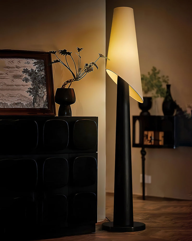 Aurelius Luxury Wooden Floor Lamp