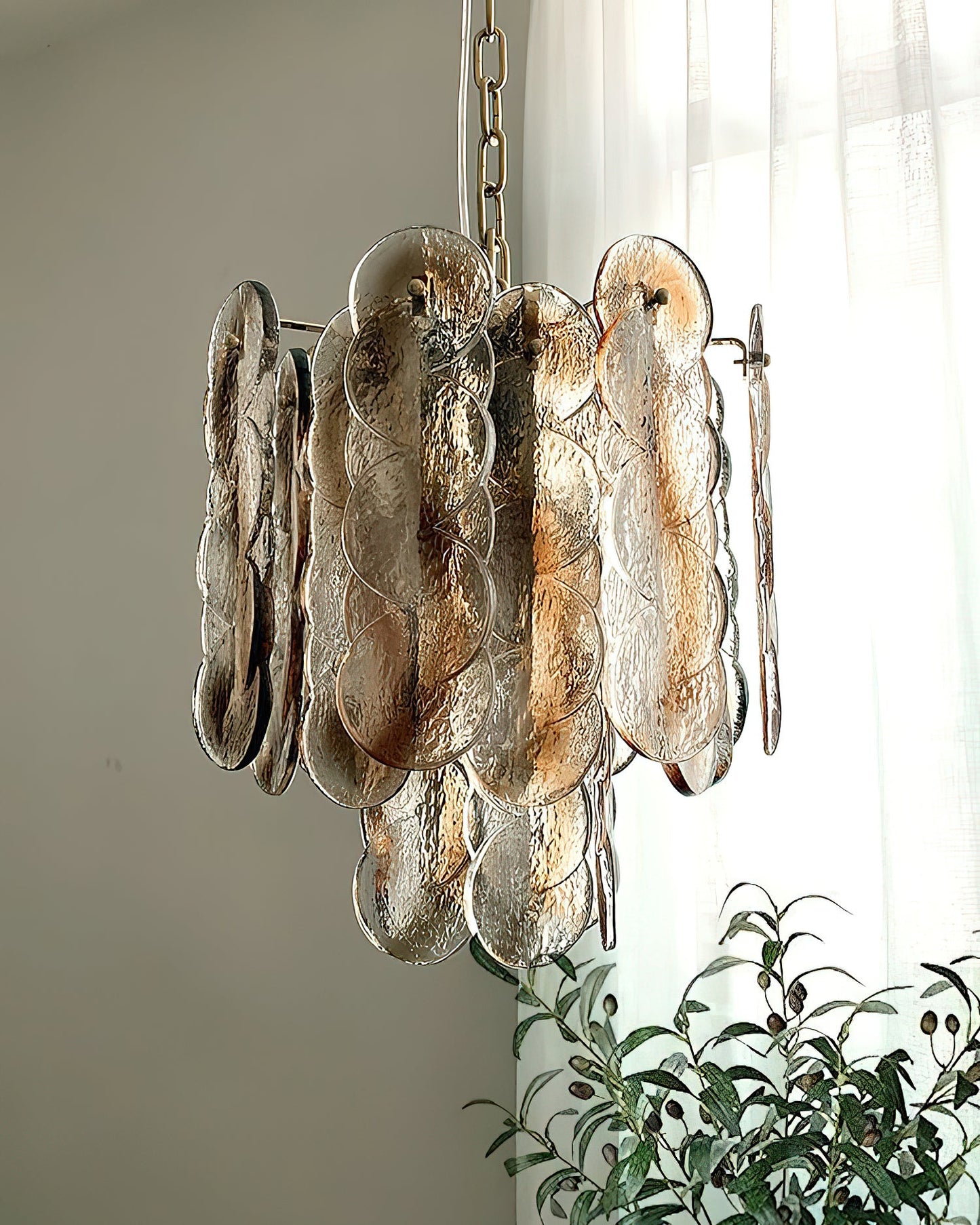 Flatbush Glass Chandelier