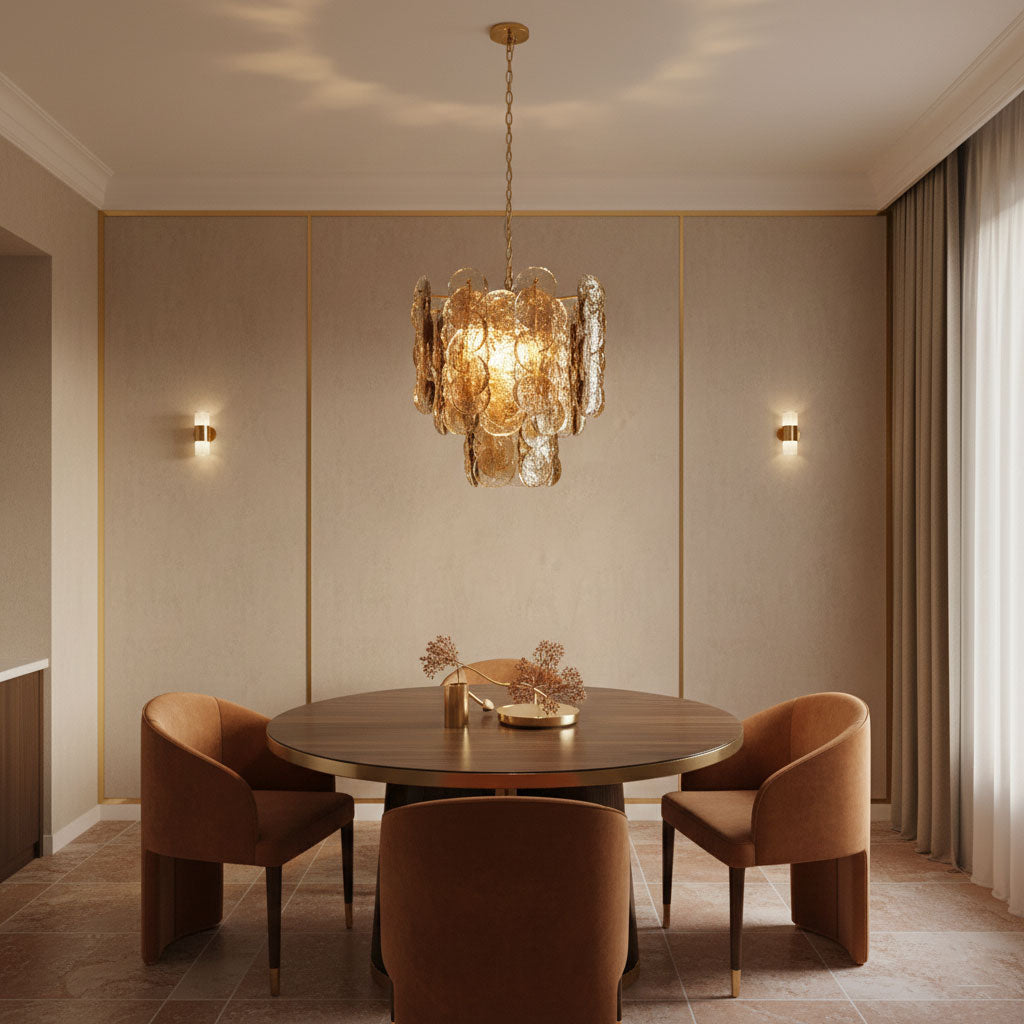 Flatbush Glass Chandelier