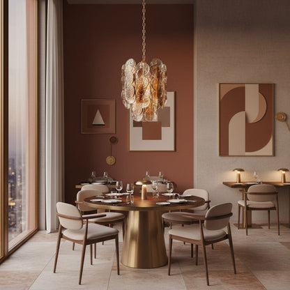 Flatbush Glass Chandelier
