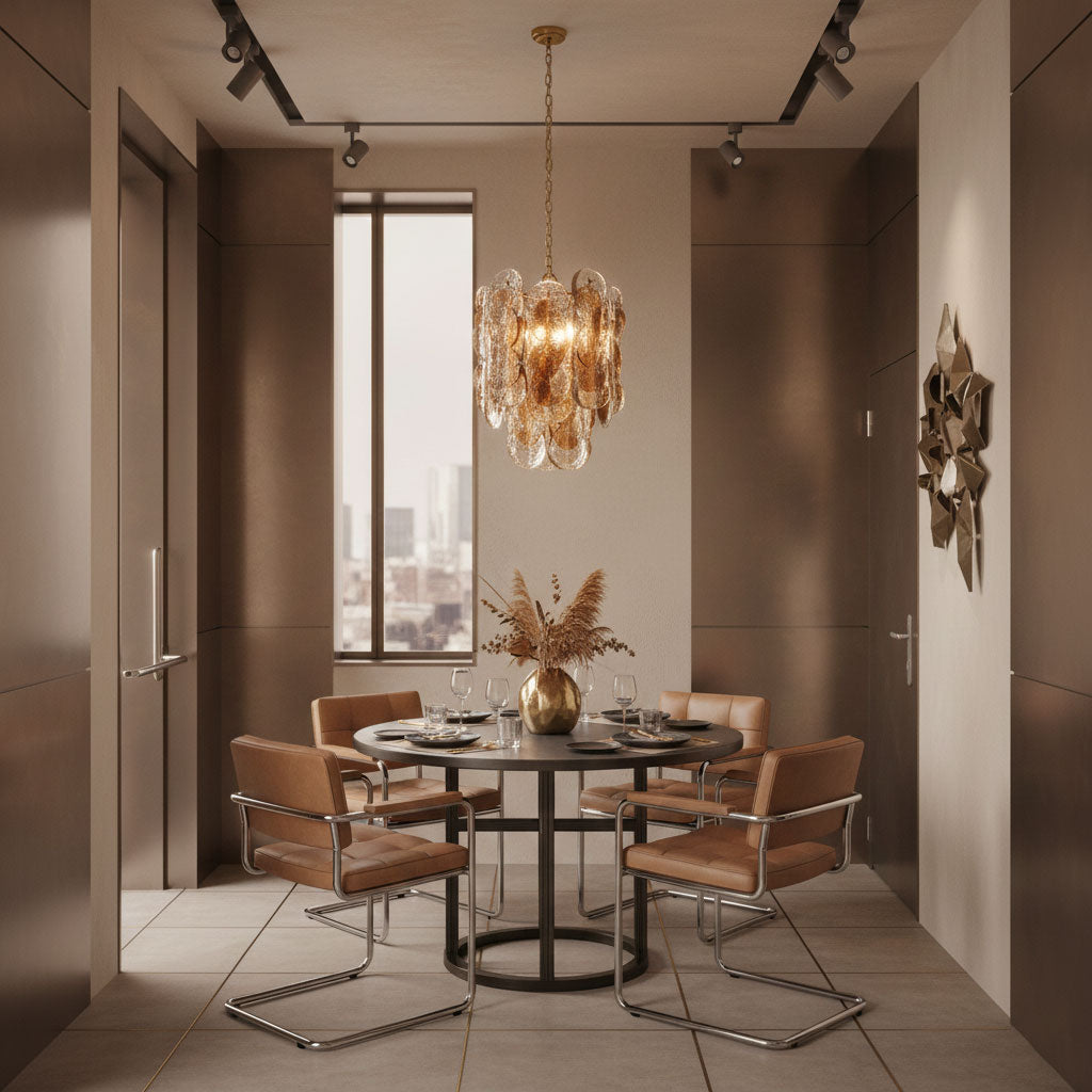 Flatbush Glass Chandelier