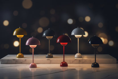 Flowerpot Portable Table Lamp