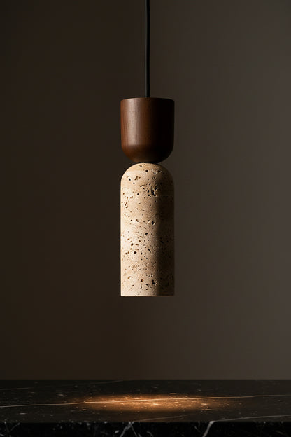 Galatea Travertine Pendant Lamp