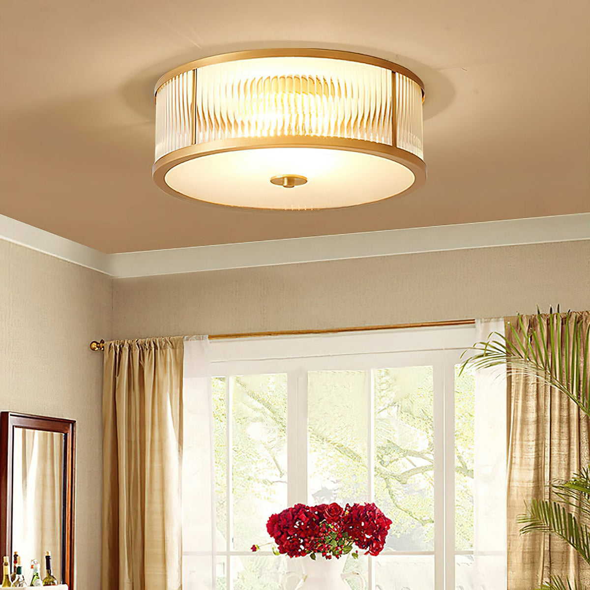 Geneva Glass CeIling Lamp
