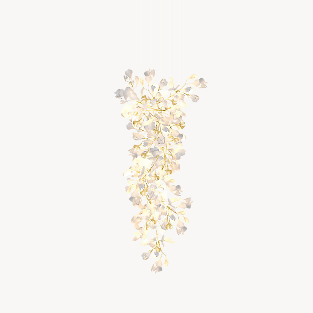 Ginkgo Cascade Chandelier
