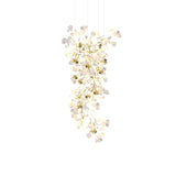 GINKGO Ceramic Leaf Chandelier