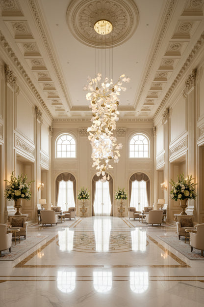 Ginkgo Cascade Chandelier