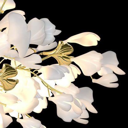 Ginkgo Cascade Chandelier