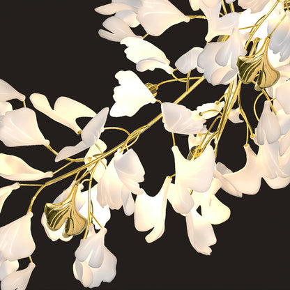 Ginkgo Cascade Chandelier