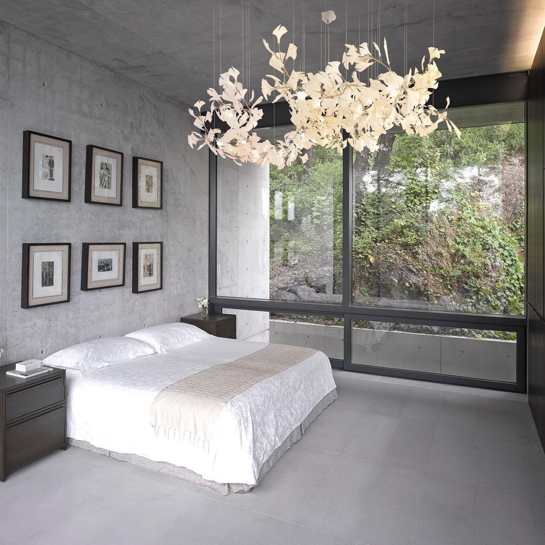 KYOMI Porcelain Ginkgo Leaf Cluster Chandelier