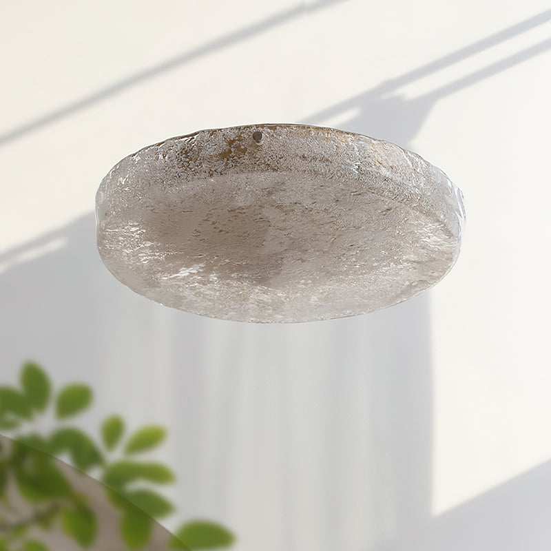 BRINA Ice Glass Flush Mount