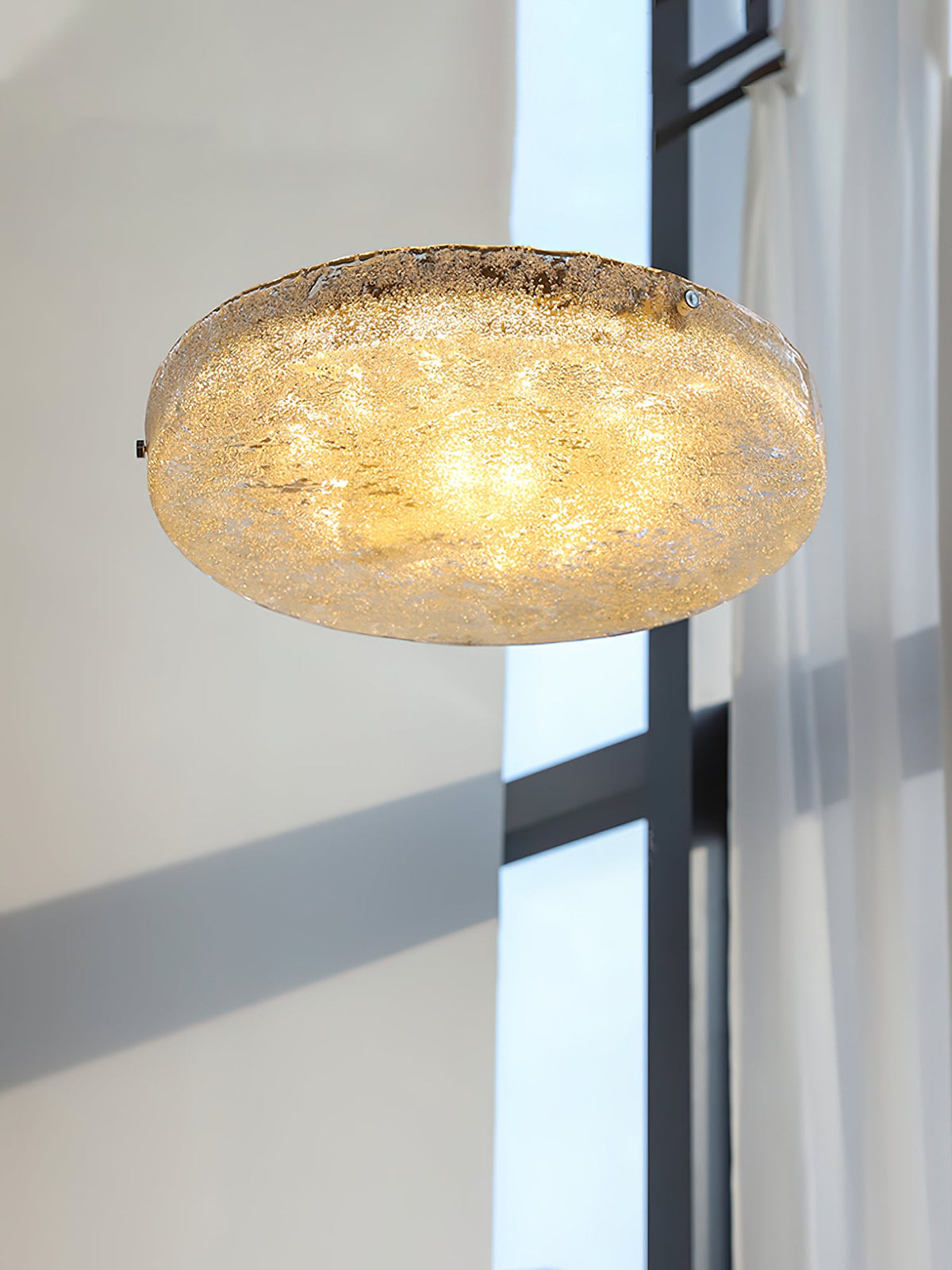 BRINA Ice Glass Flush Mount
