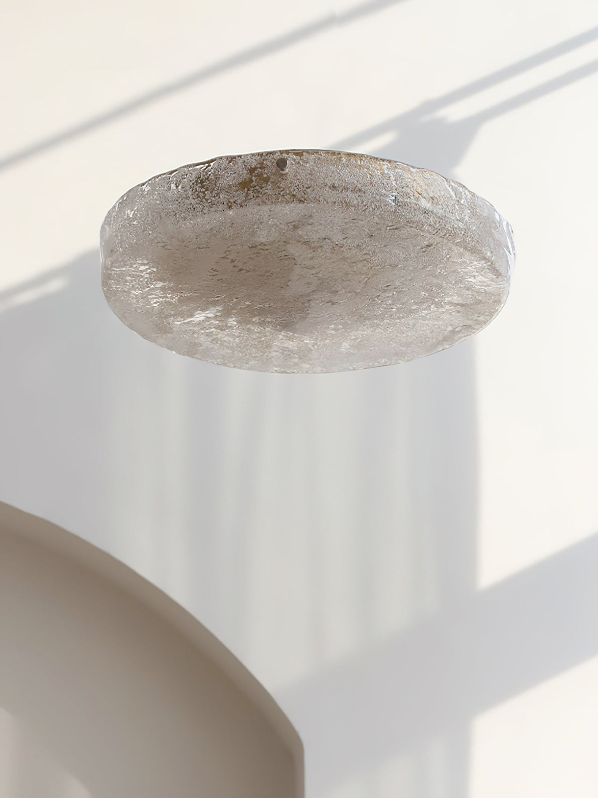 BRINA Ice Glass Flush Mount