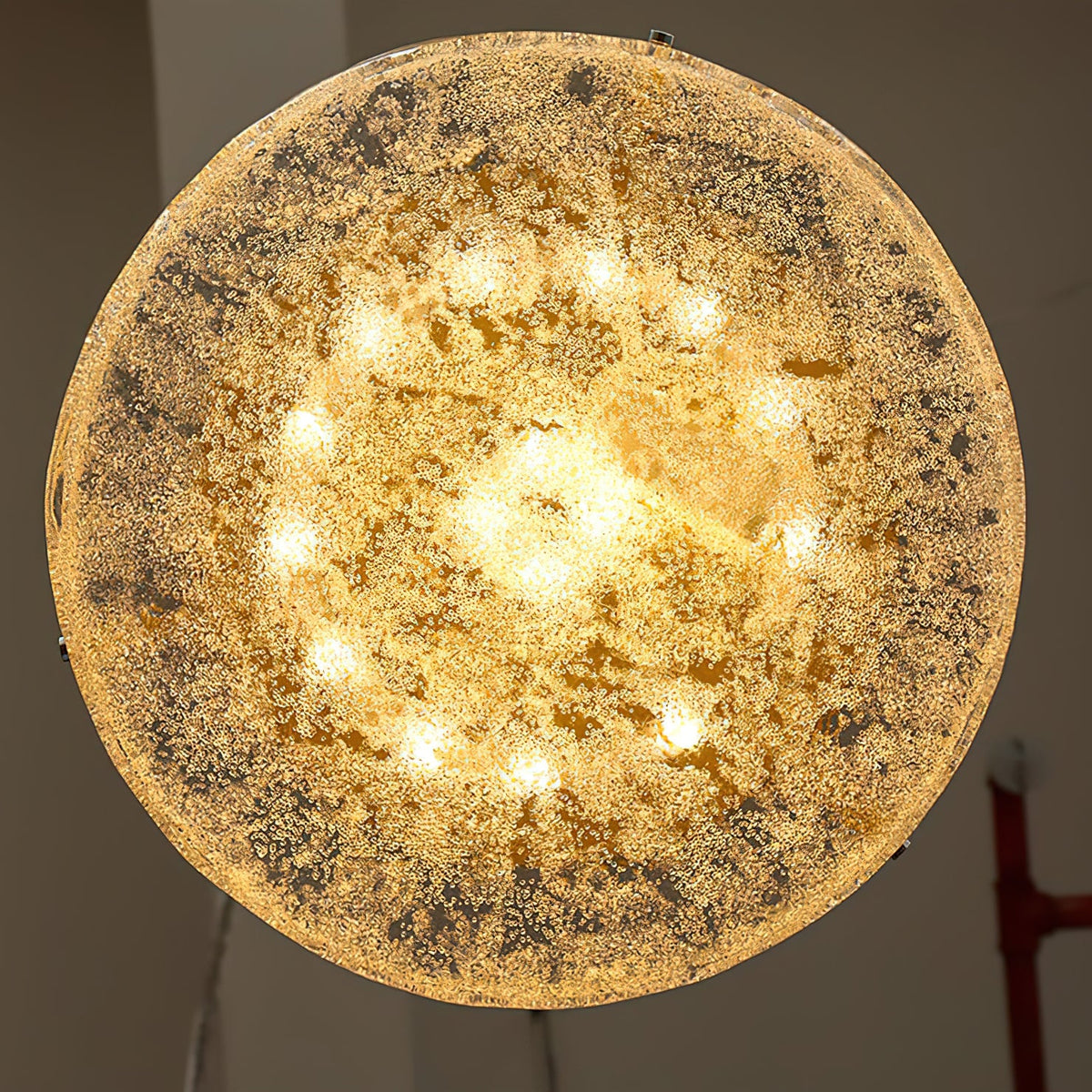 BRINA Ice Glass Flush Mount
