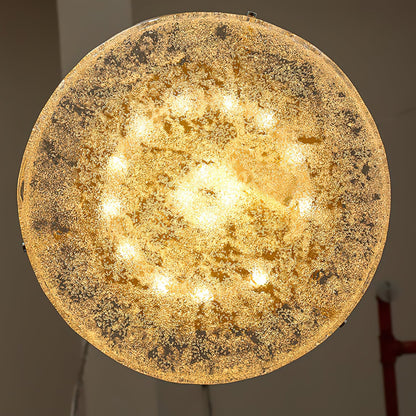 BRINA Ice Glass Flush Mount