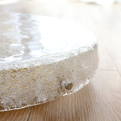 BRINA Ice Glass Flush Mount