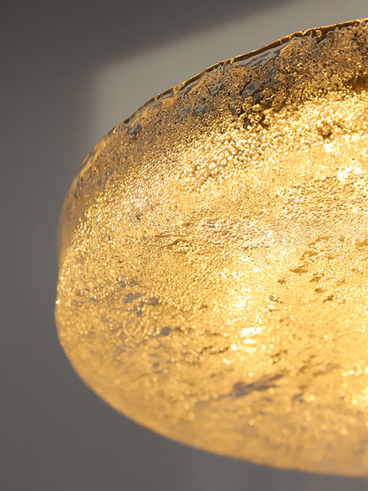 BRINA Ice Glass Flush Mount