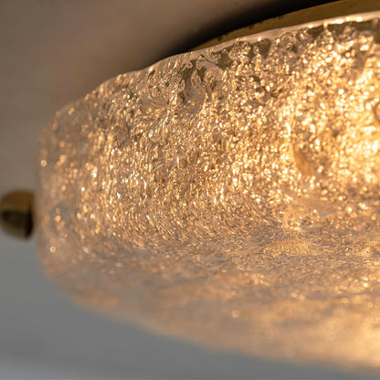 BRINA Ice Glass Flush Mount