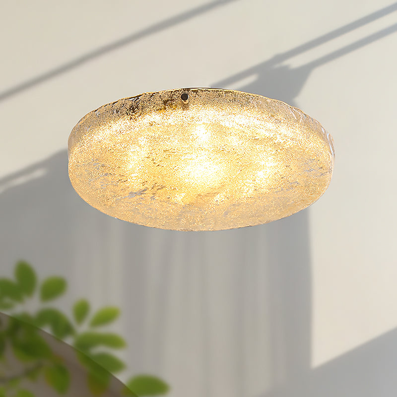 BRINA Ice Glass Flush Mount