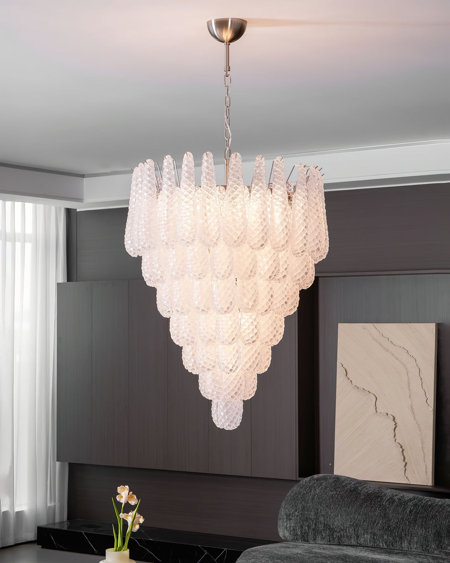 Venezia Cascade Crystal Chandelier