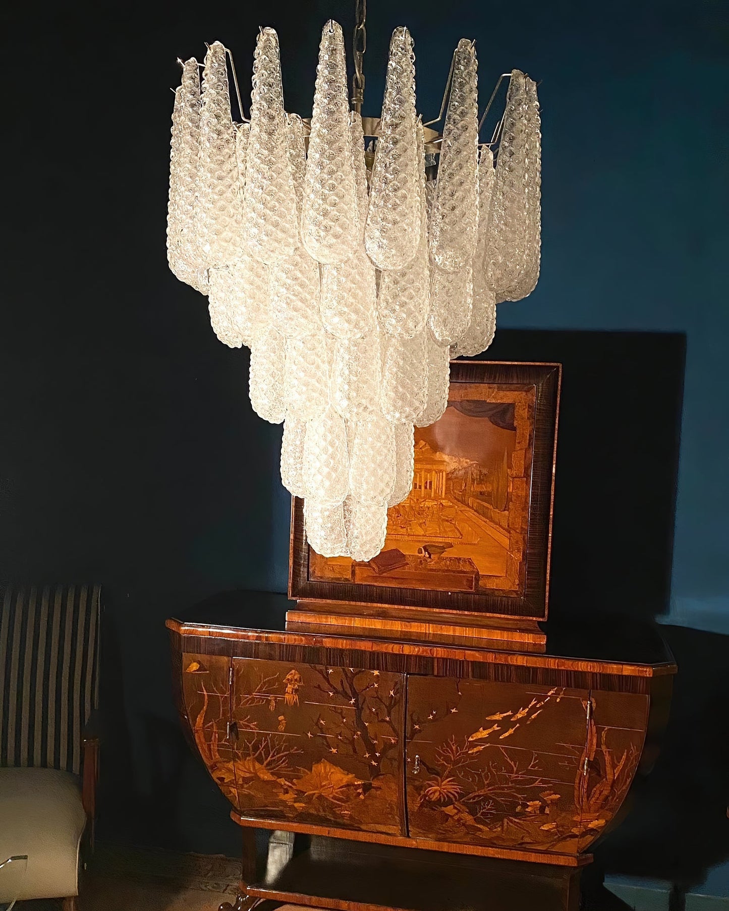 Venezia Cascade Crystal Chandelier
