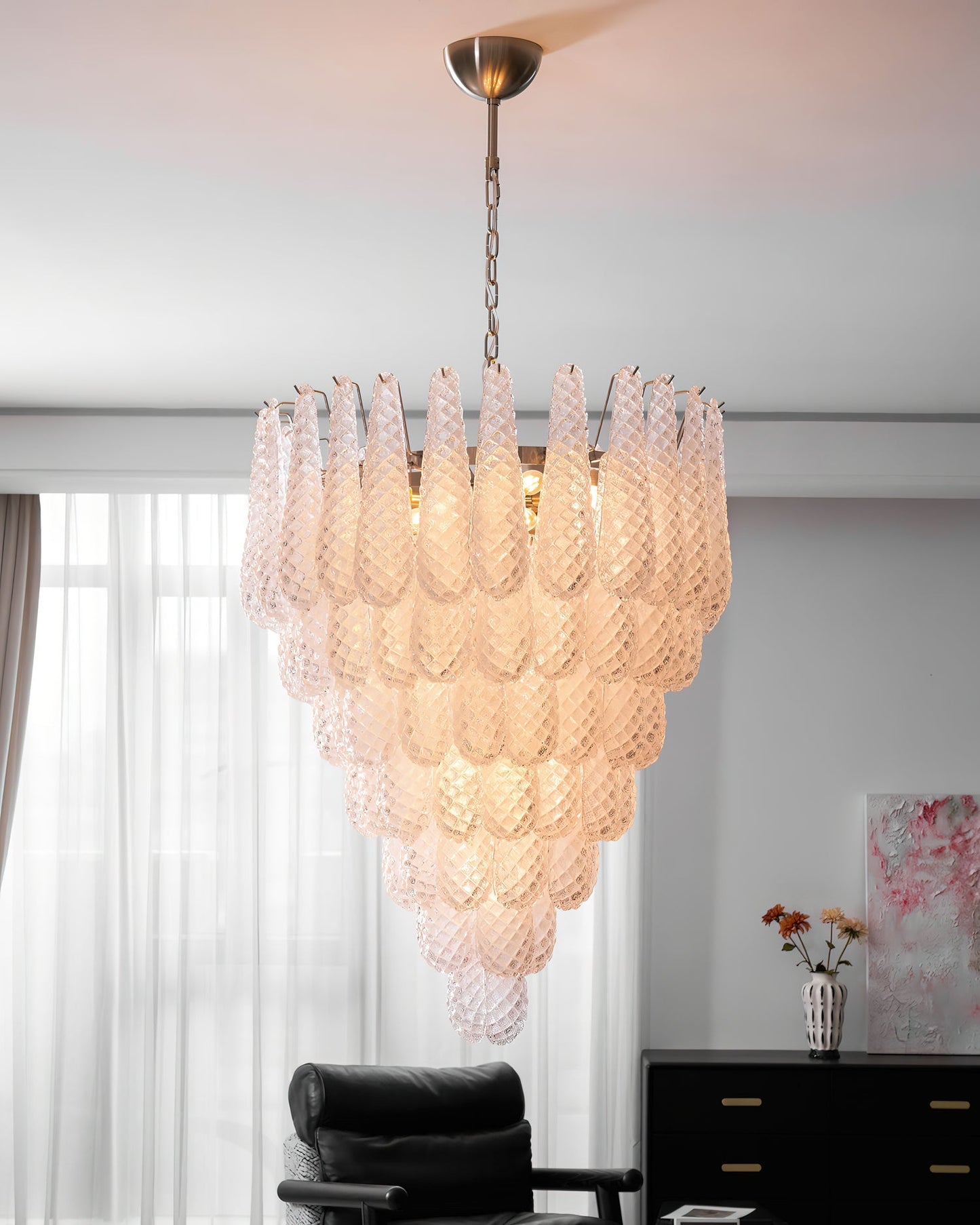Venezia Cascade Crystal Chandelier