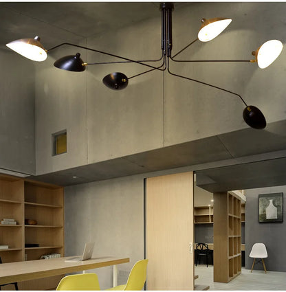 Vertex Orbit Spider Arm Ceiling light