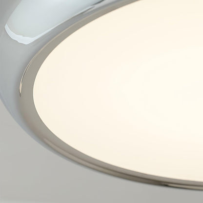 HARK Mirror-Chrome Flush Mount Ceiling Light