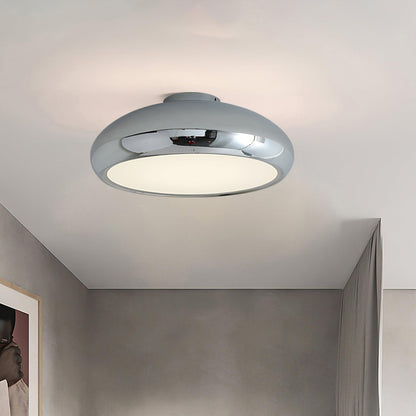 HARK Mirror-Chrome Flush Mount Ceiling Light