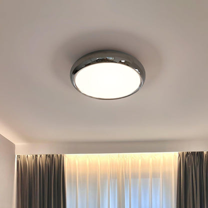 HARK Mirror-Chrome Flush Mount Ceiling Light