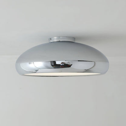 HARK Mirror-Chrome Flush Mount Ceiling Light
