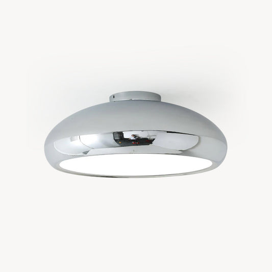 HARK Mirror-Chrome Flush Mount Ceiling Light