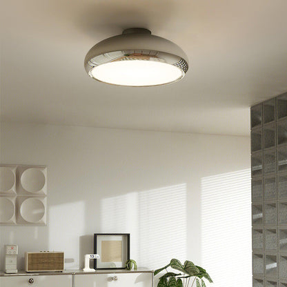 HARK Mirror-Chrome Flush Mount Ceiling Light